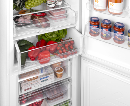 ��������������� ����������� � ���������� Weissgauff WRK 2000 Full NoFrost Inverter White Glass