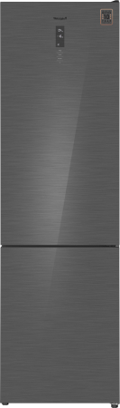 ��������������� ����������� � ���������� Weissgauff WRK 2000 Full NoFrost Inverter Grey Glass
