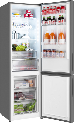 ��������������� ����������� � ���������� Weissgauff WRK 2000 Full NoFrost Inverter Grey Glass