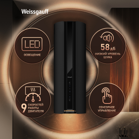 ������� �������������� ���������� � ���������� Weissgauff Sun BLDC BL