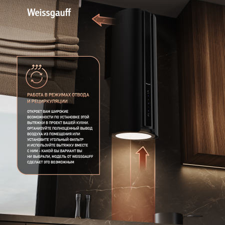 ������� �������������� ���������� � ���������� Weissgauff Sun BLDC BL