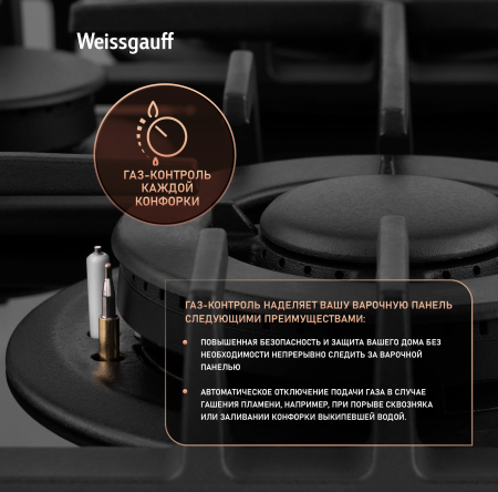 �������� ������ Weissgauff HGG 642 BGH Double Wok Timer