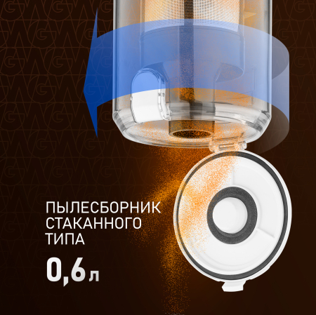 ������������ ������������ ��������������� ������� ����� � ������� ������ (2 � 1)  � ����������� � �������� ����������� Weissgauff V20 BLDC Wash&Dry Dust Station