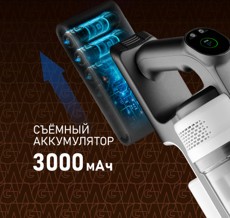 ������������ ������������ ��������������� ������� ����� � ������� ������ (2 � 1)  � ����������� � �������� ����������� Weissgauff V20 BLDC Wash&Dry Dust Station