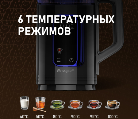 ������ ������������� Weissgauff WK 1540 EasyFill Db Touch BodyCool