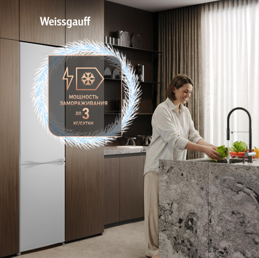 ��������������� ����������� Weissgauff WRK 1700 DeFrost White