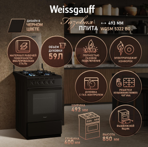 ������� ����� Weissgauff WGSM 5322 BG