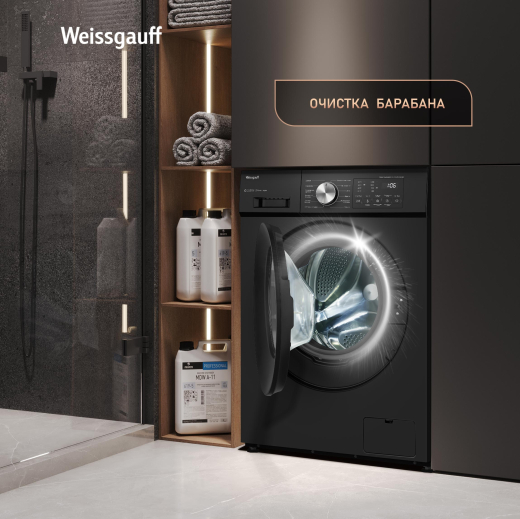 C��������� ������ � ������ ��������, ���������� � ����� Weissgauff WM 45127 Direct Drive Inverter Steam Black