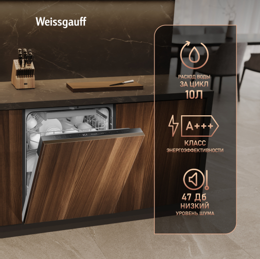������������ ������������� ������ � ����� �� ���� � ����-����������� Weissgauff BDW 6036 D AutoOpen