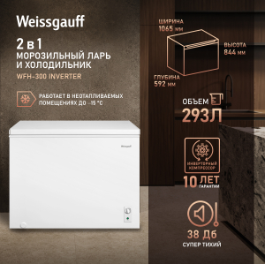 ����������� ���� � ���������� � �������� ������������ Weissgauff WFH-300 Inverter