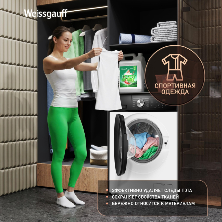 C��������� ������ � ������ ��������, ���������� � ����� Weissgauff WM 45127 Direct Drive Inverter Steam