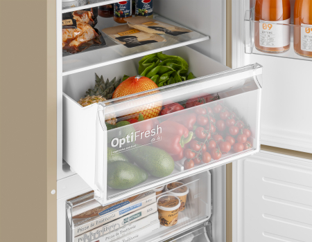 ��������������� ����������� � ���������� Weissgauff WRK 2010 D Inverter NoFrost Beige Soft Close