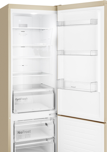 ��������������� ����������� � ���������� Weissgauff WRK 2010 D Inverter NoFrost Beige