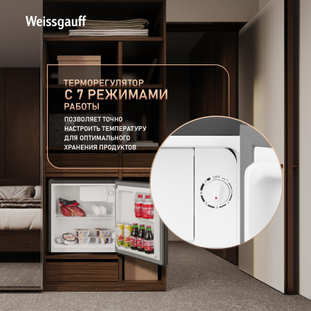 ��������������� ����������� Weissgauff WR-046 Defrost Dark Grey