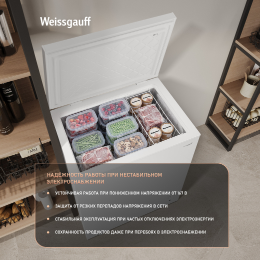 ����������� ���� � ���������� � �������� ������������ Weissgauff WFH-200 Inverter