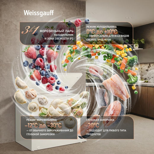 ����������� ���� � ���������� � �������� ������������ Weissgauff WFH-300 Inverter