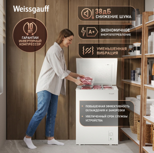 ����������� ���� � ���������� � �������� ������������ Weissgauff WFH-100 Inverter