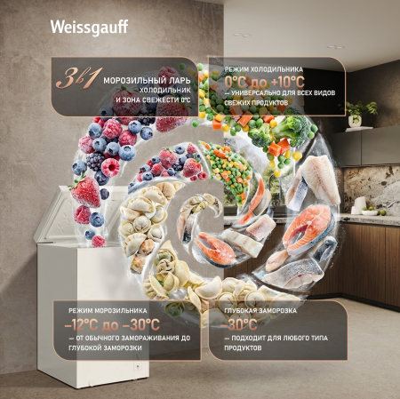 ����������� ���� � ���������� � �������� ������������ Weissgauff WFH-100 Inverter