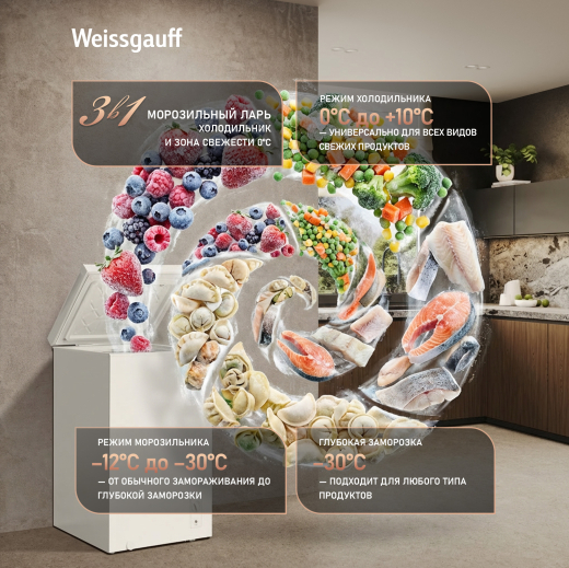 ����������� ���� � ���������� � �������� ������������ Weissgauff WFH-100 Inverter