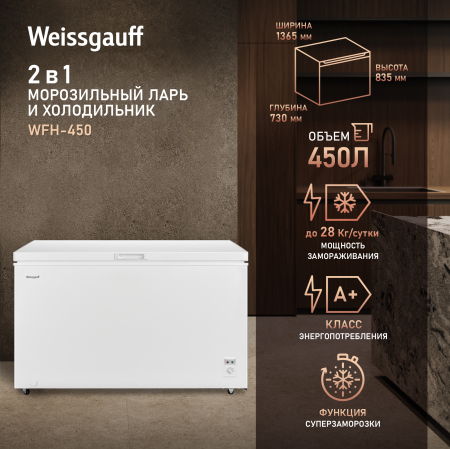 ����������� ���� � �������� ������������ Weissgauff WFH-450