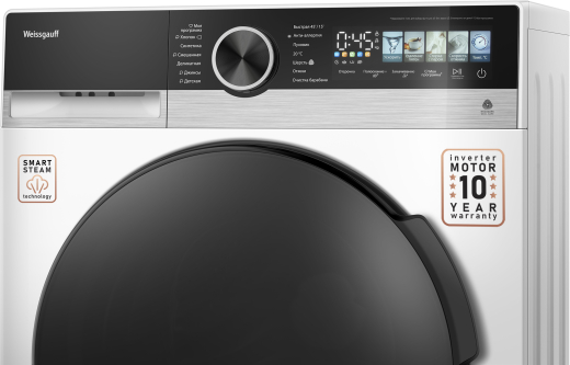 C��������� ������ � ���������� � ����� Weissgauff WM 40127 Color Touch Inverter Steam
