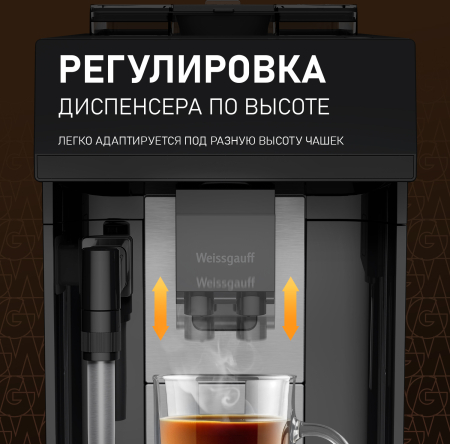 ���������� Weissgauff WCM-360 Automatic ColorTouch Nero