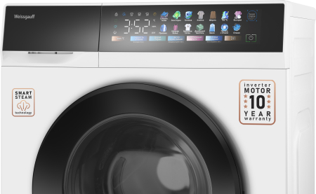C��������� ������ � ���������� � ����� Weissgauff WM 39107 Full Touch Inverter Steam