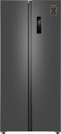 ��������������� ����������� � ���������� Weissgauff WSBS 410 Inverter NoFrost Dark Grey