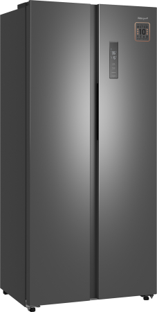 ��������������� ����������� � ���������� Weissgauff WSBS 410 Inverter NoFrost Dark Grey