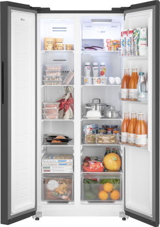 ��������������� ����������� � ���������� Weissgauff WSBS 410 Inverter NoFrost Dark Grey