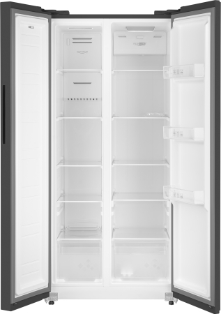 ��������������� ����������� � ���������� Weissgauff WSBS 410 Inverter NoFrost Dark Grey