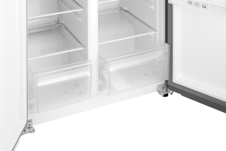 ��������������� ����������� � ���������� Weissgauff WSBS 410 Inverter NoFrost Dark Grey