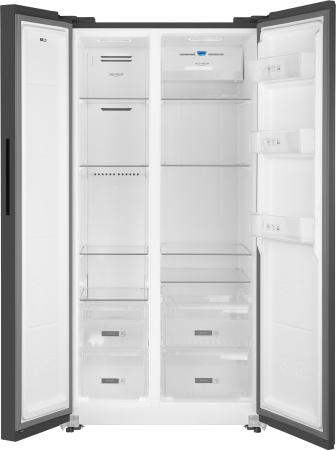 ��������������� ����������� � ���������� Weissgauff WSBS 600 NoFrost Inverter Dark Grey