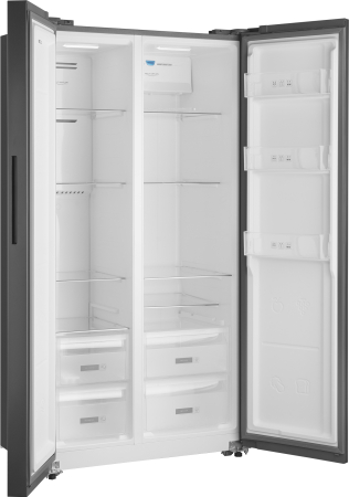 ��������������� ����������� � ���������� Weissgauff WSBS 600 NoFrost Inverter Dark Grey