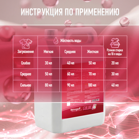 ���� ��� ������ Weissgauff COLOR, ����������, 5 �