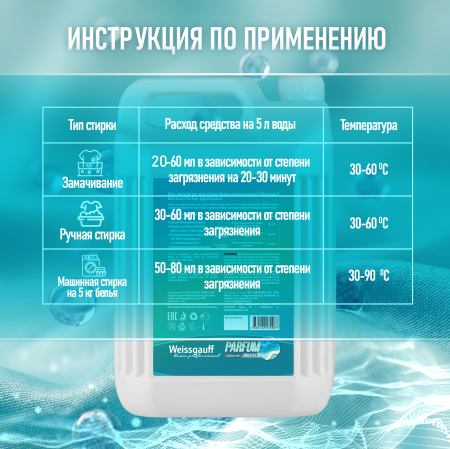 ���� ��� ������ Weissgauff Universal Parfum Aquabalance, 5 �