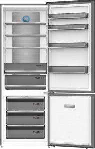 ��������������� ����������� � ���������� Weissgauff WRK 2070 D Premium Inverter Total Nofrost Grey