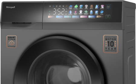 C��������� ������ � ���������� � ����� Weissgauff WM 39107 Full Touch Inverter Steam Grey