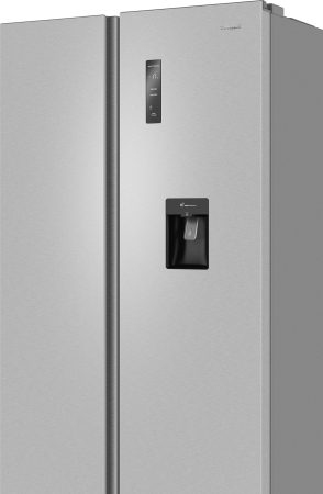 ��������������� ����������� � ���������� � ������� ���� Weissgauff WSBS 590 Inverter NoFrost Water Dispenser Inox