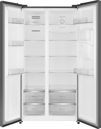��������������� ����������� � ���������� � ������� ���� Weissgauff WSBS 590 Inverter NoFrost Water Dispenser Grey