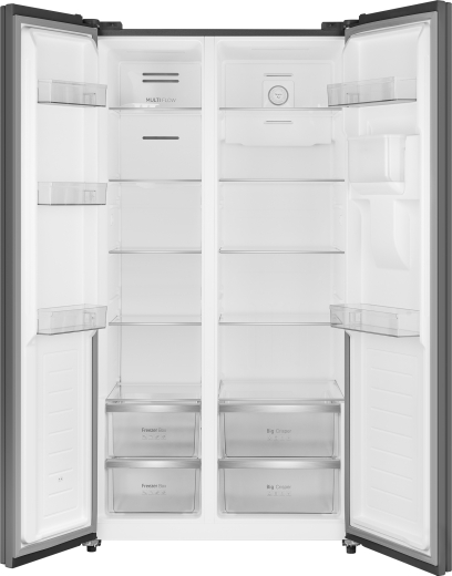 ��������������� ����������� � ���������� � ������� ���� Weissgauff WSBS 590 Inverter NoFrost Water Dispenser Grey
