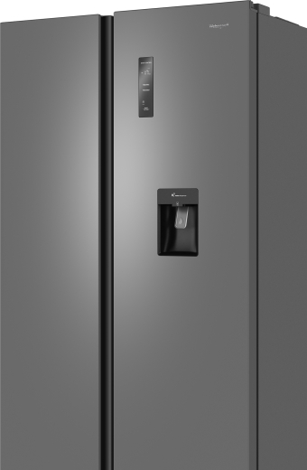 ��������������� ����������� � ���������� � ������� ���� Weissgauff WSBS 590 Inverter NoFrost Water Dispenser Grey