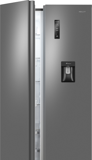 ��������������� ����������� � ���������� � ������� ���� Weissgauff WSBS 590 Inverter NoFrost Water Dispenser Grey