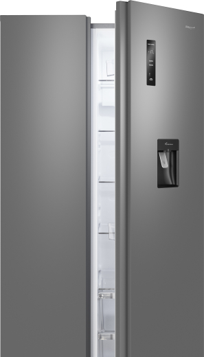 ��������������� ����������� � ���������� � ������� ���� Weissgauff WSBS 590 Inverter NoFrost Water Dispenser Grey