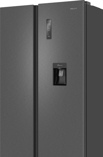 ��������������� ����������� � ���������� � ������� ���� Weissgauff WSBS 590 Inverter NoFrost Water Dispenser Dark Inox