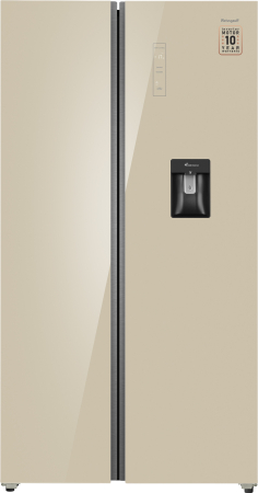 ��������������� ����������� � ���������� � ������� ���� Weissgauff WSBS 590 Inverter NoFrost Water Dispenser Beige Glass
