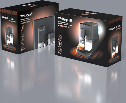 ���������� Weissgauff WCM-338 Automatic ColorTouch Cappuccino Nero
