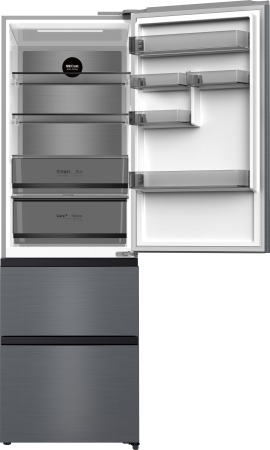 ��������������� ����������� Weissgauff WFD 420 Total NoFrost Inverter Dark Grey