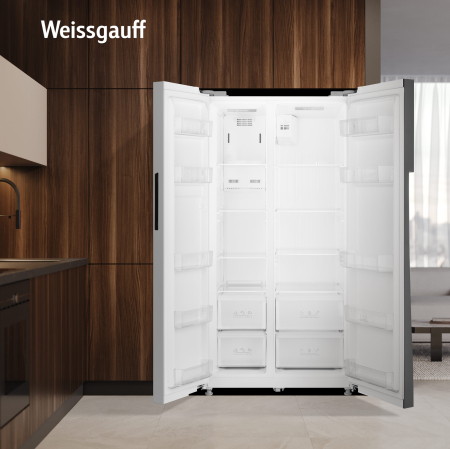 ��������������� ����������� � ���������� Weissgauff  WSBS 550 Inverter NoFrost White