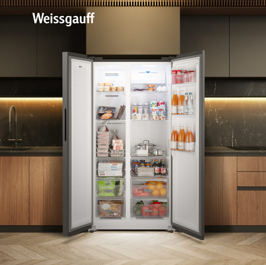 ��������������� ����������� � ���������� Weissgauff WSBS 600 NoFrost Inverter Dark Grey
